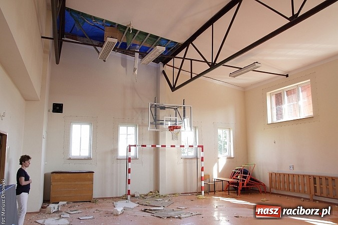 Zdjęcie w galerii na portalu naszraciborz.pl: Pracowity weekend strażaków po kolejnym załamaniu pogody wiadomości z regionu