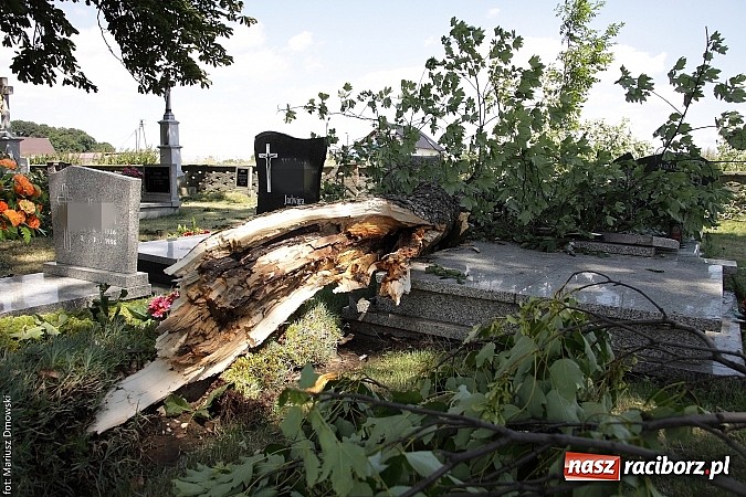 Zdjęcie w galerii na portalu naszraciborz.pl: Skutki wczorajszej nawałnicy w Modzurowie - mieszkańcy nadal nie mają prądu  wiadomości z regionu