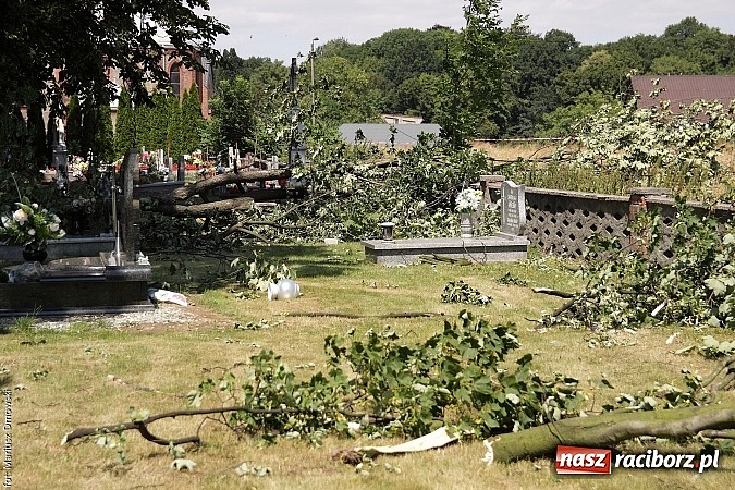 Zdjęcie w galerii na portalu naszraciborz.pl: Skutki wczorajszej nawałnicy w Modzurowie - mieszkańcy nadal nie mają prądu  wiadomości z regionu