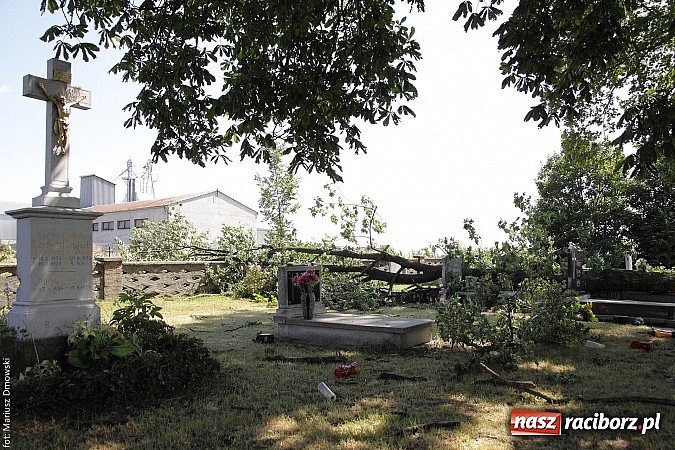 Zdjęcie w galerii na portalu naszraciborz.pl: Skutki wczorajszej nawałnicy w Modzurowie - mieszkańcy nadal nie mają prądu  wiadomości z regionu