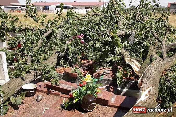 Zdjęcie w galerii na portalu naszraciborz.pl: Skutki wczorajszej nawałnicy w Modzurowie - mieszkańcy nadal nie mają prądu  wiadomości z regionu
