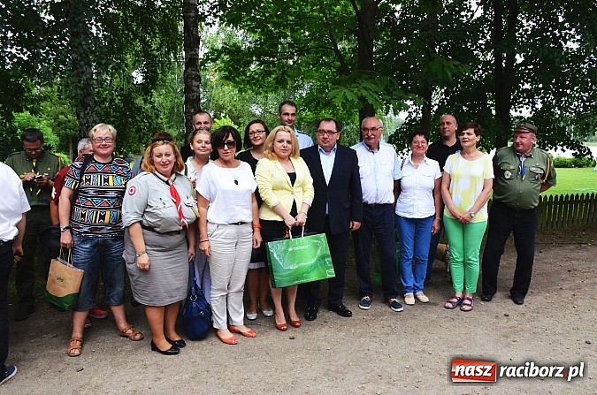 Zdjęcie w galerii na portalu naszraciborz.pl: Wizyta w Harcerskim Ośrodku Wodnym w Poraju wiadomości z regionu