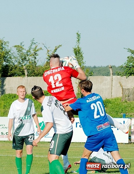 Zdjęcie w galerii na portalu naszraciborz.pl: Sparing: Concordia Knurów niegroźna dla raciborskiej Unii wiadomości z regionu