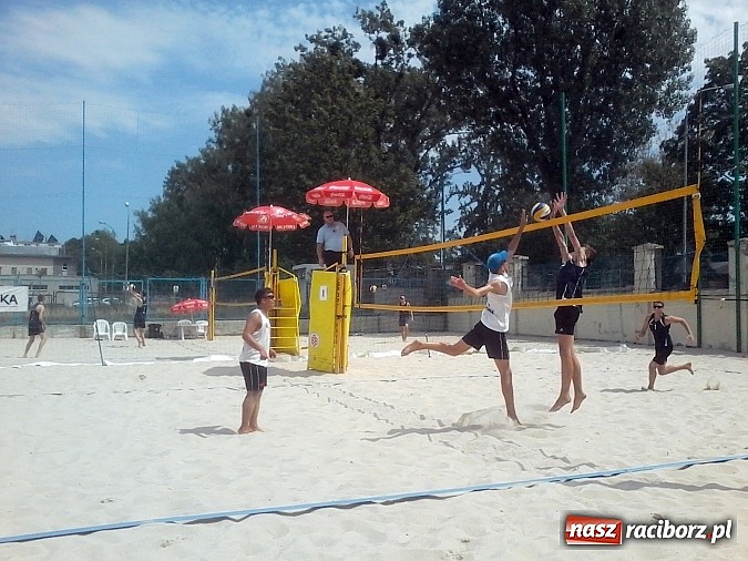 Zdjęcie w galerii na portalu naszraciborz.pl: Duet z KS AZS Rafako Racibórz na 9. miejscu Mistrzostw Polski Młodzików w Siatkówce Plażowej  wiadomości z regionu