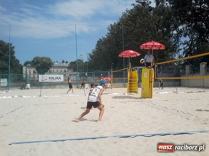 Zdjęcie w galerii na portalu naszraciborz.pl: Duet z KS AZS Rafako Racibórz na 9. miejscu Mistrzostw Polski Młodzików w Siatkówce Plażowej  wiadomości z regionu