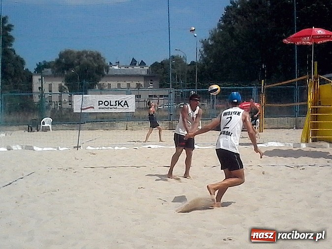 Zdjęcie w galerii na portalu naszraciborz.pl: Duet z KS AZS Rafako Racibórz na 9. miejscu Mistrzostw Polski Młodzików w Siatkówce Plażowej  wiadomości z regionu