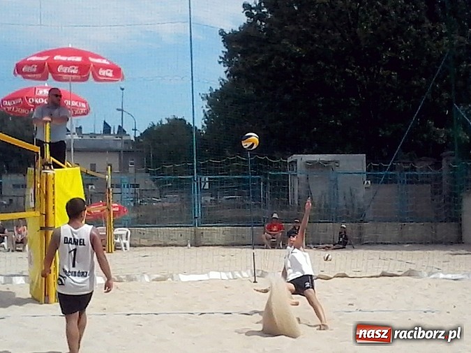 Zdjęcie w galerii na portalu naszraciborz.pl: Duet z KS AZS Rafako Racibórz na 9. miejscu Mistrzostw Polski Młodzików w Siatkówce Plażowej  wiadomości z regionu