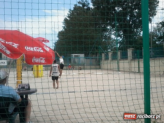 Zdjęcie w galerii na portalu naszraciborz.pl: Duet z KS AZS Rafako Racibórz na 9. miejscu Mistrzostw Polski Młodzików w Siatkówce Plażowej  wiadomości z regionu