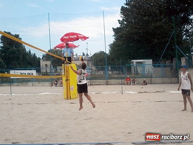 Zdjęcie w galerii na portalu naszraciborz.pl: Duet z KS AZS Rafako Racibórz na 9. miejscu Mistrzostw Polski Młodzików w Siatkówce Plażowej  wiadomości z regionu