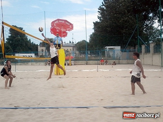 Zdjęcie w galerii na portalu naszraciborz.pl: Duet z KS AZS Rafako Racibórz na 9. miejscu Mistrzostw Polski Młodzików w Siatkówce Plażowej  wiadomości z regionu