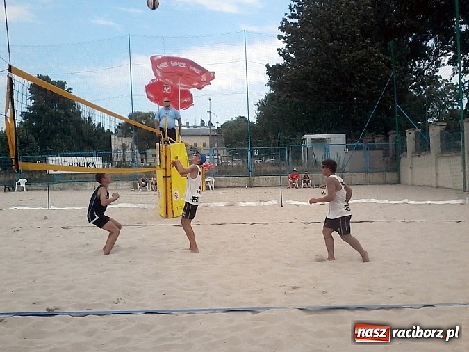 Zdjęcie w galerii na portalu naszraciborz.pl: Duet z KS AZS Rafako Racibórz na 9. miejscu Mistrzostw Polski Młodzików w Siatkówce Plażowej  wiadomości z regionu