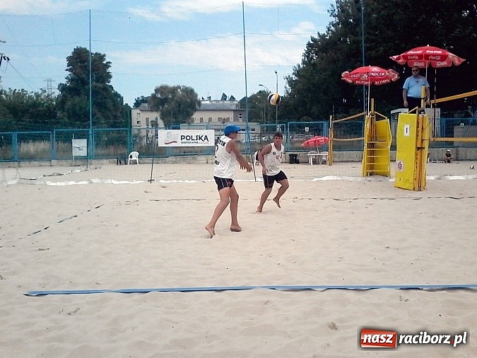 Zdjęcie w galerii na portalu naszraciborz.pl: Duet z KS AZS Rafako Racibórz na 9. miejscu Mistrzostw Polski Młodzików w Siatkówce Plażowej  wiadomości z regionu