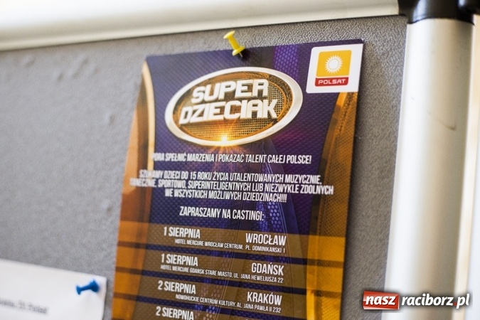 Zdjęcie w galerii na portalu naszraciborz.pl: Młodzi raciborzanie próbowali swoich sił w castingu do nowego programu SUPERDZIECIAK  wiadomości z regionu