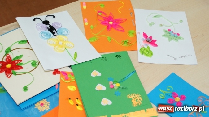 Zdjęcie w galerii na portalu naszraciborz.pl: Warsztaty z wyobraźnią – quilling wiadomości z regionu