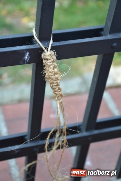 Zdjęcie w galerii na portalu naszraciborz.pl: Kolorowe węzełki i bransoletki, czyli zajęcia z makramy na zamku wiadomości z regionu