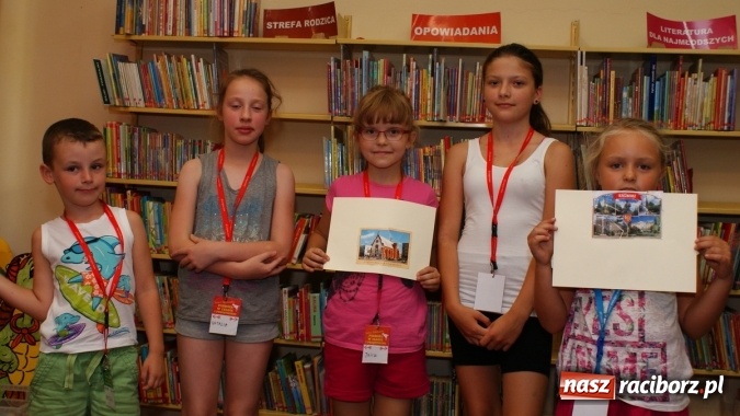 Zdjęcie w galerii na portalu naszraciborz.pl: Racibórz - moje miasto. Zajęcia w ramach Lata z Biblioteką wiadomości z regionu