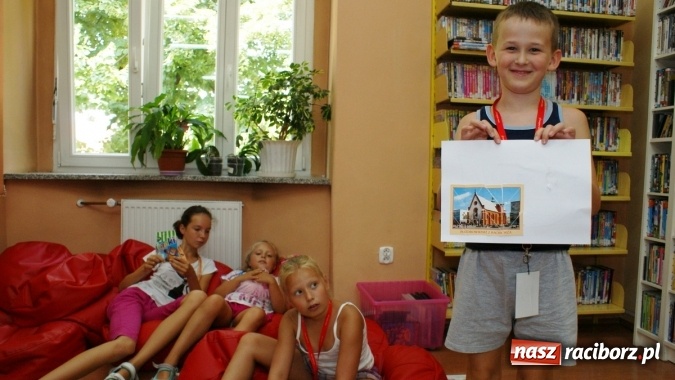 Zdjęcie w galerii na portalu naszraciborz.pl: Racibórz - moje miasto. Zajęcia w ramach Lata z Biblioteką wiadomości z regionu