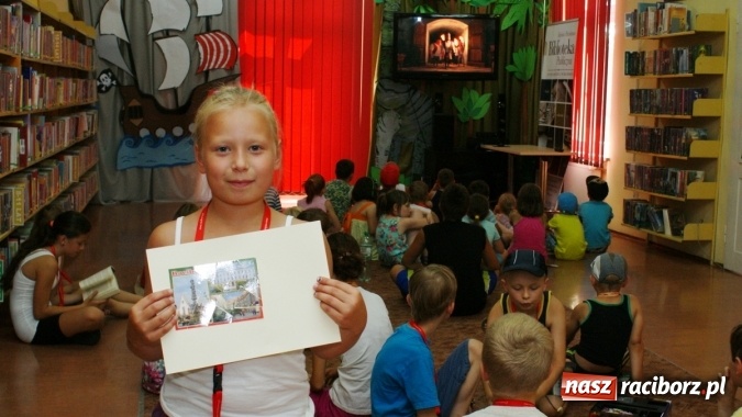 Zdjęcie w galerii na portalu naszraciborz.pl: Racibórz - moje miasto. Zajęcia w ramach Lata z Biblioteką wiadomości z regionu