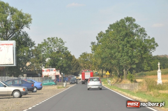 Zdjęcie w galerii na portalu naszraciborz.pl: Słup dymu widoczny aż z Brzezia. W Strzybniku paliło się kilka hektarów ścierniska wiadomości z regionu