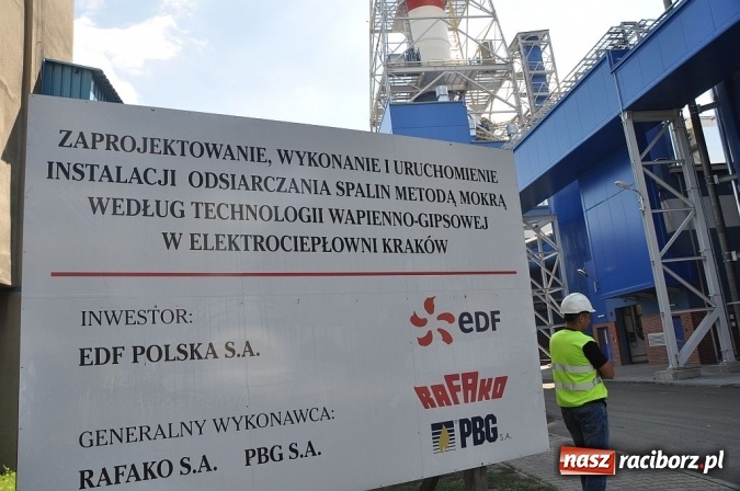 Zdjęcie w galerii na portalu naszraciborz.pl: Rafako. Nowoczesna instalacja odsiarczania spalin w Krakowie wiadomości z regionu