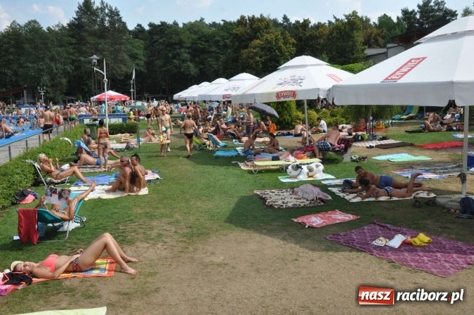 Zdjęcie w galerii na portalu naszraciborz.pl: Plażing, leżing, smażing, kąpiel i wreszcie deszcz, ale przydałoby się więcej wiadomości z regionu