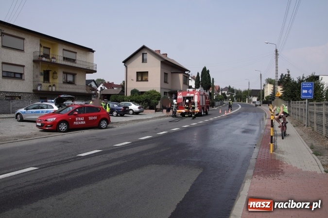 Zdjęcie w galerii na portalu naszraciborz.pl: Zderzenia pojazdów na Głubczyckiej i na Drodze Krajowej nr 45 w Bieńkowicach wiadomości z regionu