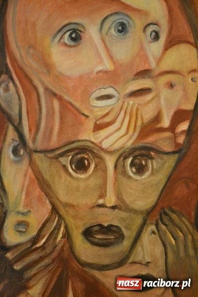 Zdjęcie w galerii na portalu naszraciborz.pl: Wakacje z duchami - wernisaż malarstwa Pauliny Knyziak-Niezgodzkiej na zamku  wiadomości z regionu