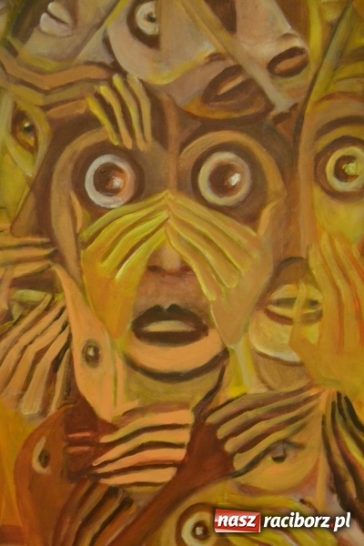 Zdjęcie w galerii na portalu naszraciborz.pl: Wakacje z duchami - wernisaż malarstwa Pauliny Knyziak-Niezgodzkiej na zamku  wiadomości z regionu