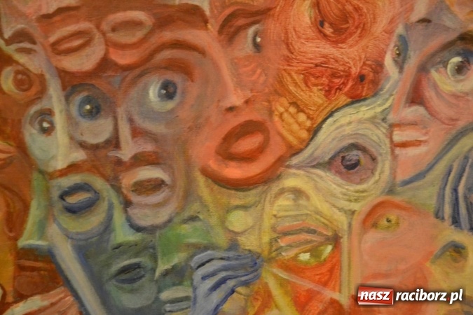 Zdjęcie w galerii na portalu naszraciborz.pl: Wakacje z duchami - wernisaż malarstwa Pauliny Knyziak-Niezgodzkiej na zamku  wiadomości z regionu