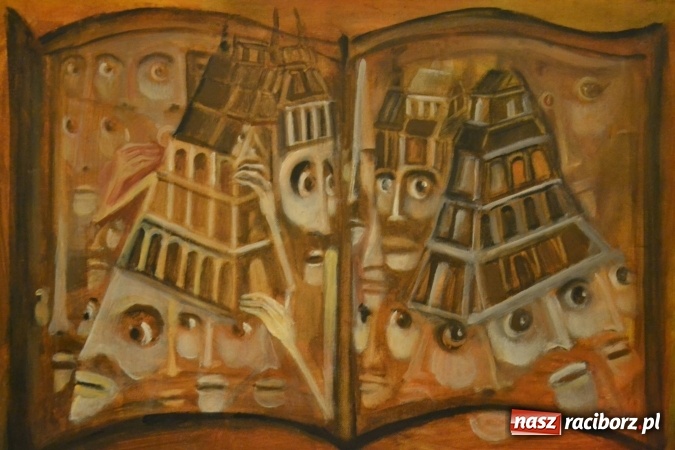 Zdjęcie w galerii na portalu naszraciborz.pl: Wakacje z duchami - wernisaż malarstwa Pauliny Knyziak-Niezgodzkiej na zamku  wiadomości z regionu