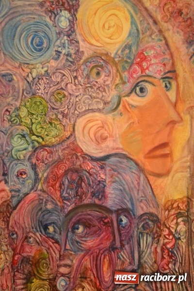 Zdjęcie w galerii na portalu naszraciborz.pl: Wakacje z duchami - wernisaż malarstwa Pauliny Knyziak-Niezgodzkiej na zamku  wiadomości z regionu