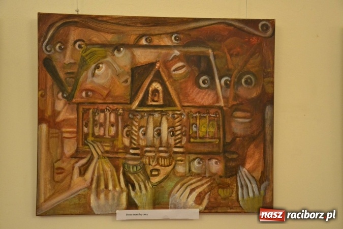 Zdjęcie w galerii na portalu naszraciborz.pl: Wakacje z duchami - wernisaż malarstwa Pauliny Knyziak-Niezgodzkiej na zamku  wiadomości z regionu