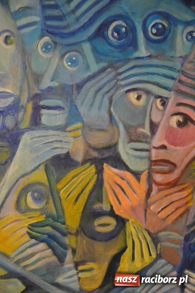 Zdjęcie w galerii na portalu naszraciborz.pl: Wakacje z duchami - wernisaż malarstwa Pauliny Knyziak-Niezgodzkiej na zamku  wiadomości z regionu