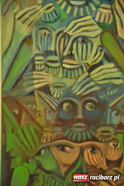 Zdjęcie w galerii na portalu naszraciborz.pl: Wakacje z duchami - wernisaż malarstwa Pauliny Knyziak-Niezgodzkiej na zamku  wiadomości z regionu