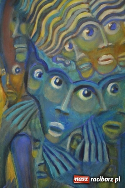 Zdjęcie w galerii na portalu naszraciborz.pl: Wakacje z duchami - wernisaż malarstwa Pauliny Knyziak-Niezgodzkiej na zamku  wiadomości z regionu