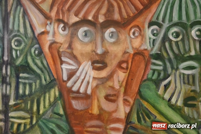 Zdjęcie w galerii na portalu naszraciborz.pl: Wakacje z duchami - wernisaż malarstwa Pauliny Knyziak-Niezgodzkiej na zamku  wiadomości z regionu