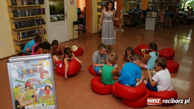 Zdjęcie w galerii na portalu naszraciborz.pl: Po raz czwarty raciborska biblioteka uczestniczyła w akcji Sieciaki na wakacjach  wiadomości z regionu