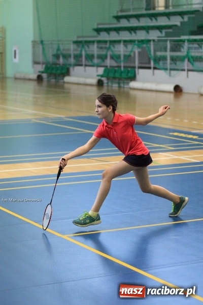 Zdjęcie w galerii na portalu naszraciborz.pl: Rozgrywki badmintona w Arenie Rafako wiadomości z regionu