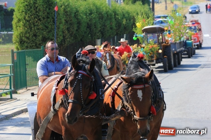 Zdjęcie w galerii na portalu naszraciborz.pl: Kobylskie dożynki z barwnym korowodem wiadomości z regionu