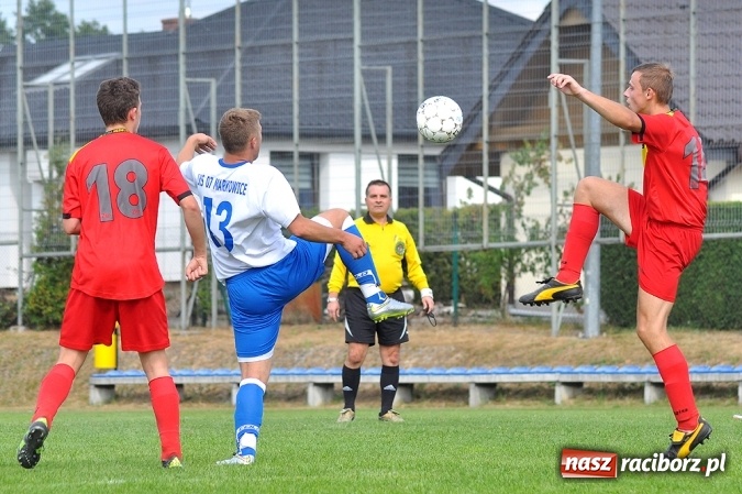Zdjęcie w galerii na portalu naszraciborz.pl: B klasa: Trzy punkty zostały w Markowicach wiadomości z regionu