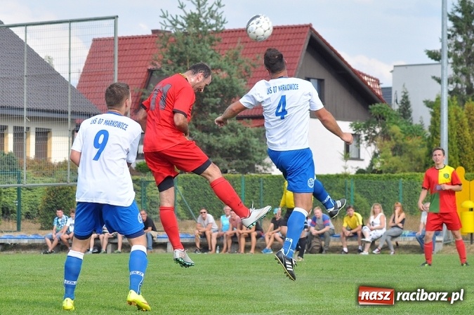 Zdjęcie w galerii na portalu naszraciborz.pl: B klasa: Trzy punkty zostały w Markowicach wiadomości z regionu