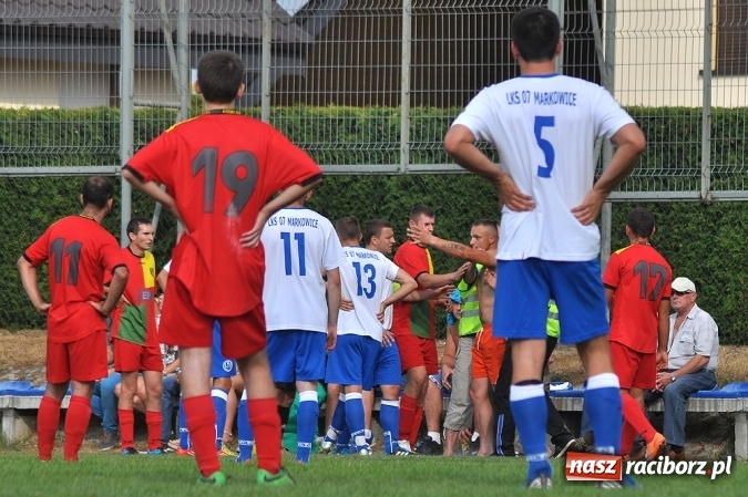 Zdjęcie w galerii na portalu naszraciborz.pl: B klasa: Trzy punkty zostały w Markowicach wiadomości z regionu