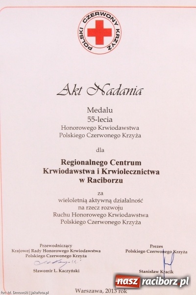 Zdjęcie w galerii na portalu naszraciborz.pl: Pozytywny dzień otwarty w krwiodawstwie - dziś nie mówimy o problemach, a o tym, jak ważne i potrzebne jest działanie RCKiK w Raciborzu wiadomości z regionu