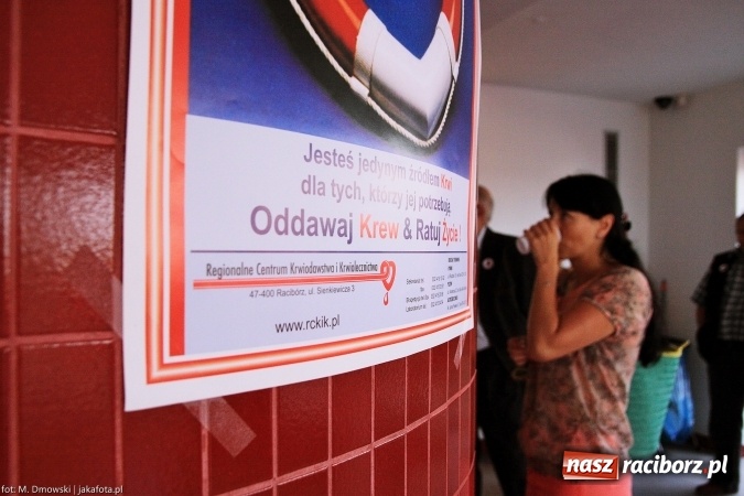 Zdjęcie w galerii na portalu naszraciborz.pl: Pozytywny dzień otwarty w krwiodawstwie - dziś nie mówimy o problemach, a o tym, jak ważne i potrzebne jest działanie RCKiK w Raciborzu wiadomości z regionu
