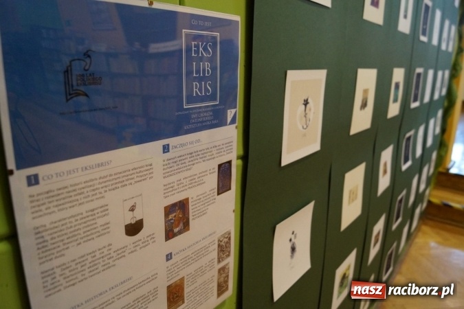 Zdjęcie w galerii na portalu naszraciborz.pl: Exlibris w Gminnej Bibliotece Publicznej w Nędzy  wiadomości z regionu