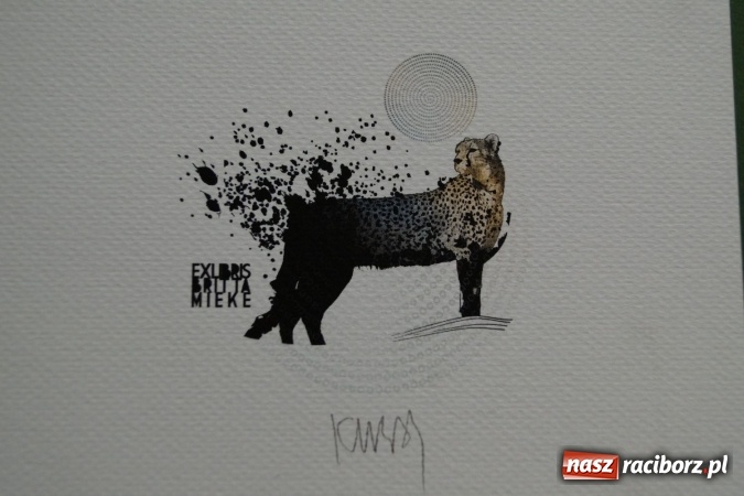 Zdjęcie w galerii na portalu naszraciborz.pl: Exlibris w Gminnej Bibliotece Publicznej w Nędzy  wiadomości z regionu