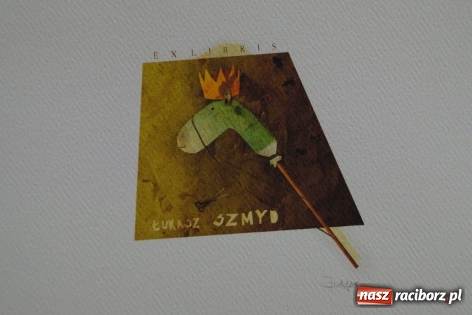 Zdjęcie w galerii na portalu naszraciborz.pl: Exlibris w Gminnej Bibliotece Publicznej w Nędzy  wiadomości z regionu