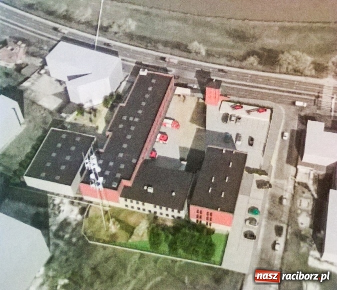 Zdjęcie w galerii na portalu naszraciborz.pl: Tak ma wyglądać nowa Komenda Powiatowa Państwowej Straży Pożarnej w Raciborzu wiadomości z regionu