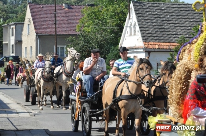 Zdjęcie w galerii na portalu naszraciborz.pl: Dożynki 2015 - w Rudniku z letnim dyngusem wiadomości z regionu