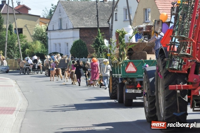 Zdjęcie w galerii na portalu naszraciborz.pl: Dożynki 2015 - w Rudniku z letnim dyngusem wiadomości z regionu
